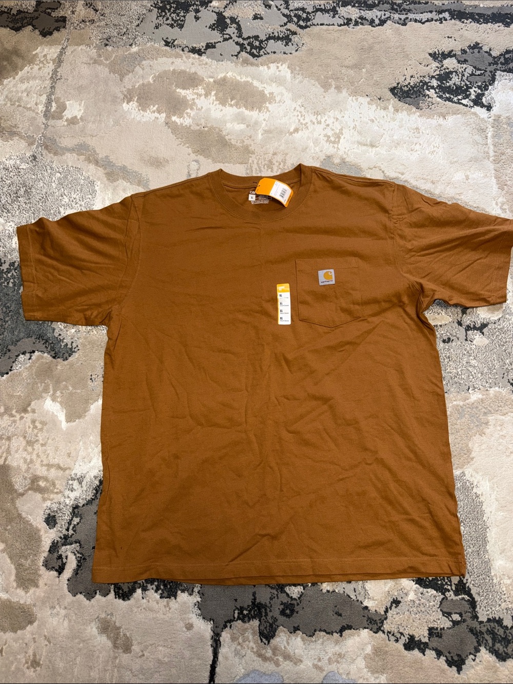 Carhartt Brown Short Sleeve Pocket Tee